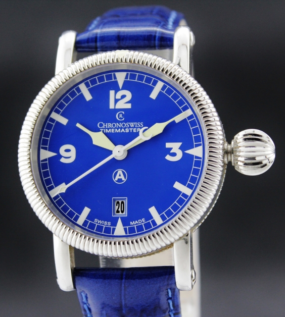 (image for) A STAINLESS STEEL AUTOMATIC CHRONOSWISS TIMEMASTER